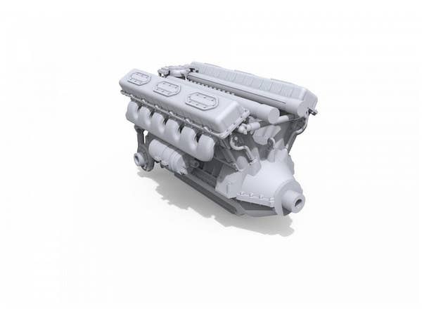 Miniart [37006] 1/35 V-54 Engine | 4820183311245