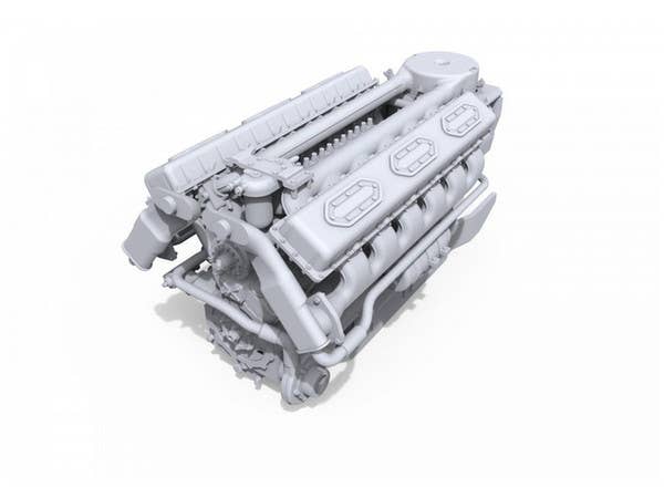 Miniart [37006] 1/35 V-54 Engine | 4820183311245