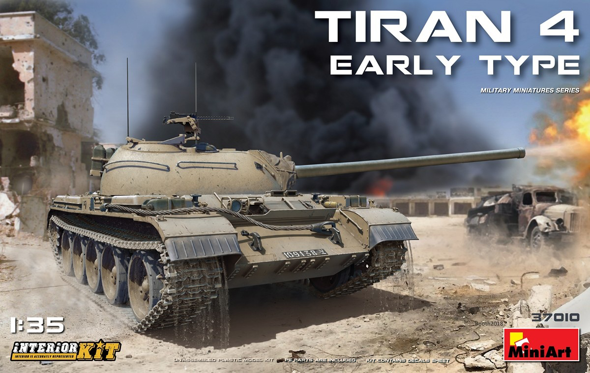 Miniart [37010] 1/35 Tiran 4 Early Type. Interior Kit | 4820183311672