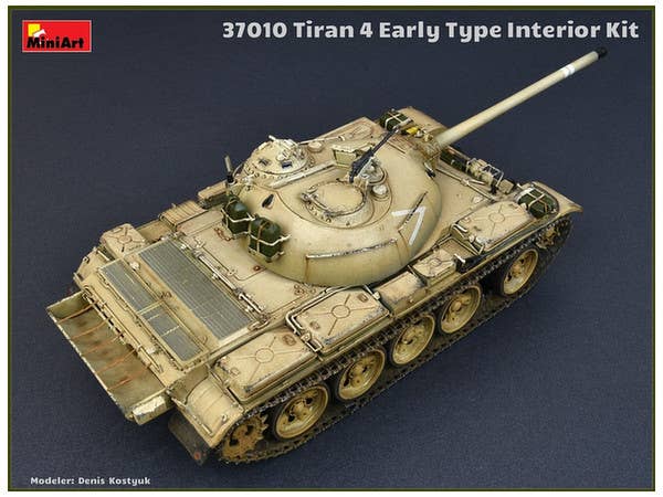 Miniart [37010] 1/35 Tiran 4 Early Type. Interior Kit | 4820183311672
