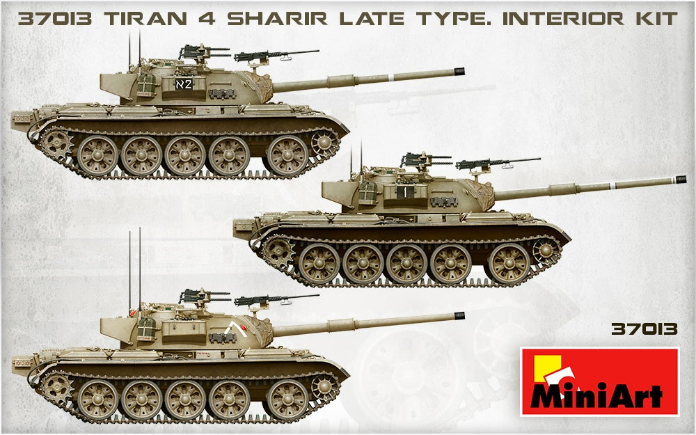 MiniArt 1/35 Tiran 4 Sharir Late Type. Interior Kit | 4820183311689