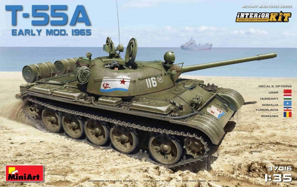 Miniart [37016] 1/35 T-55A Early Mod.1965 Interior Kit | 4820183311283