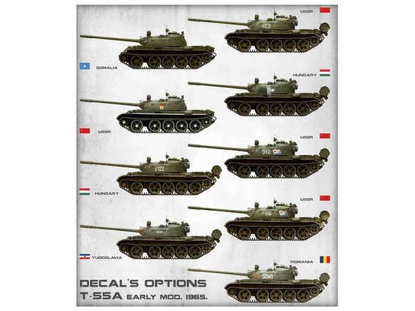 Miniart [37016] 1/35 T-55A Early Mod.1965 Interior Kit | 4820183311283