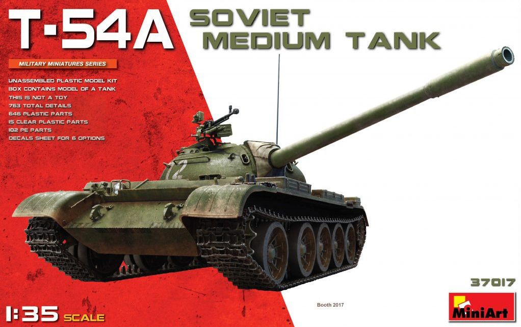 MiniArt T-54A Soviet Medium Tank (1/35) | 4820183311146