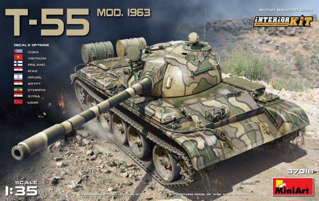 Miniart [37018] 1/35 T-55 Mod. 1963 Interior Kit | 4820183311290