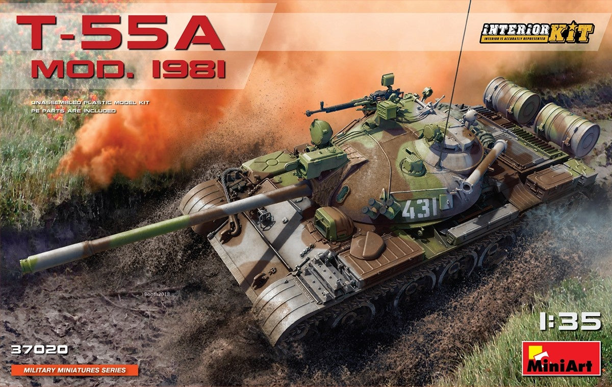 MiniArt 1/35 T-55A Mod.1981 Interior Kit | 4820183311696
