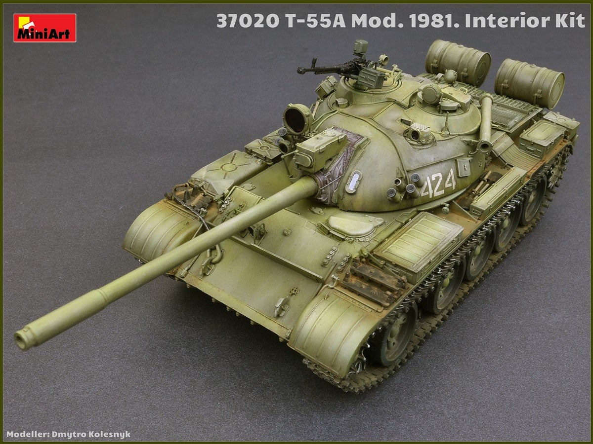 MiniArt 1/35 T-55A Mod.1981 Interior Kit | 4820183311696