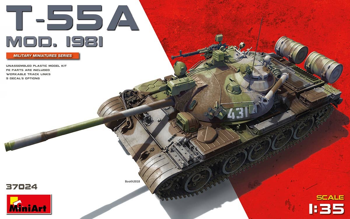 MiniArt T-55A Mod.1981 (1/35) | 4820183311955