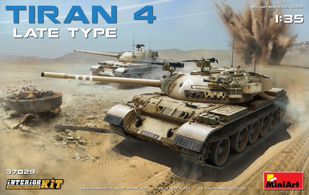 Miniart [37029] 1/35 Tiran 4 Late Type. Interior Kit | 4820183311344