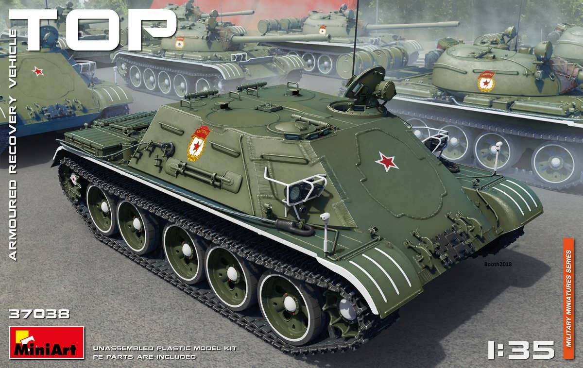 MiniArt TOP Armoured Recovery Vehicle (1/35) | 4820183312006
