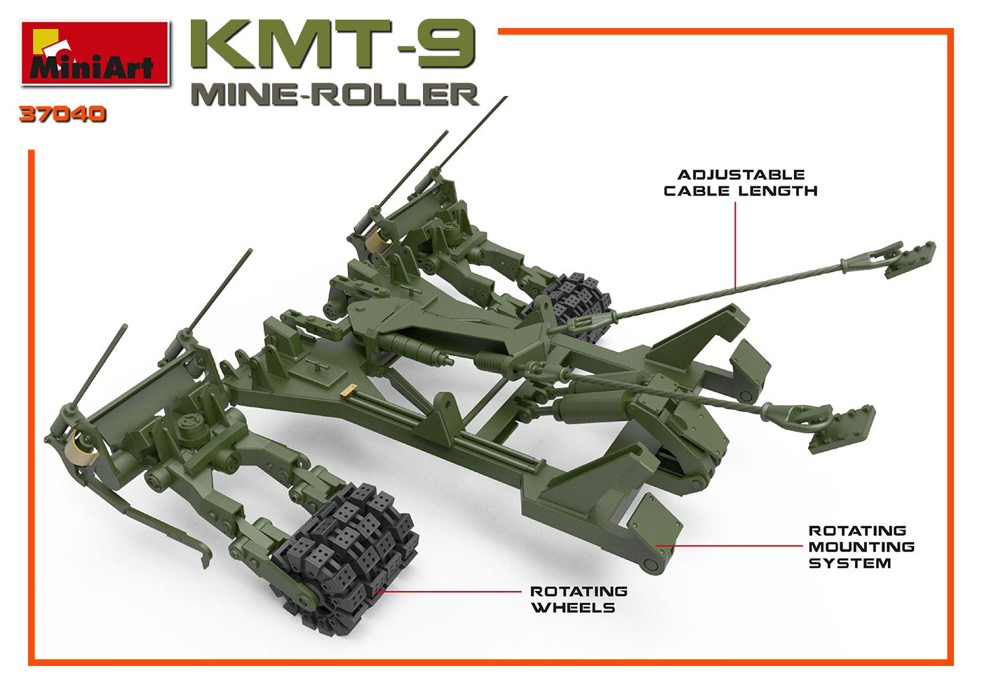 MiniArt Mine-Roller KMT-9 | 4820183312341