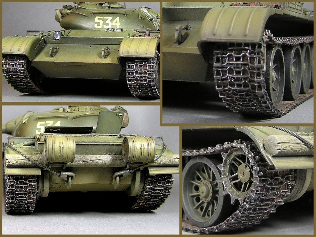 MiniArt 1/35 T-54 OMSh Individual Track Links Set.Early Type | 4820183311184