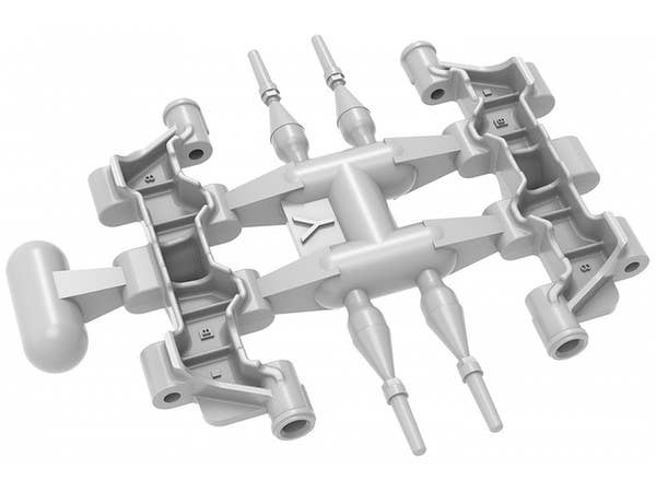 Miniart [37050] 1/35 T-55 RMSh Workable Track Links. Early Type | 4820183311740