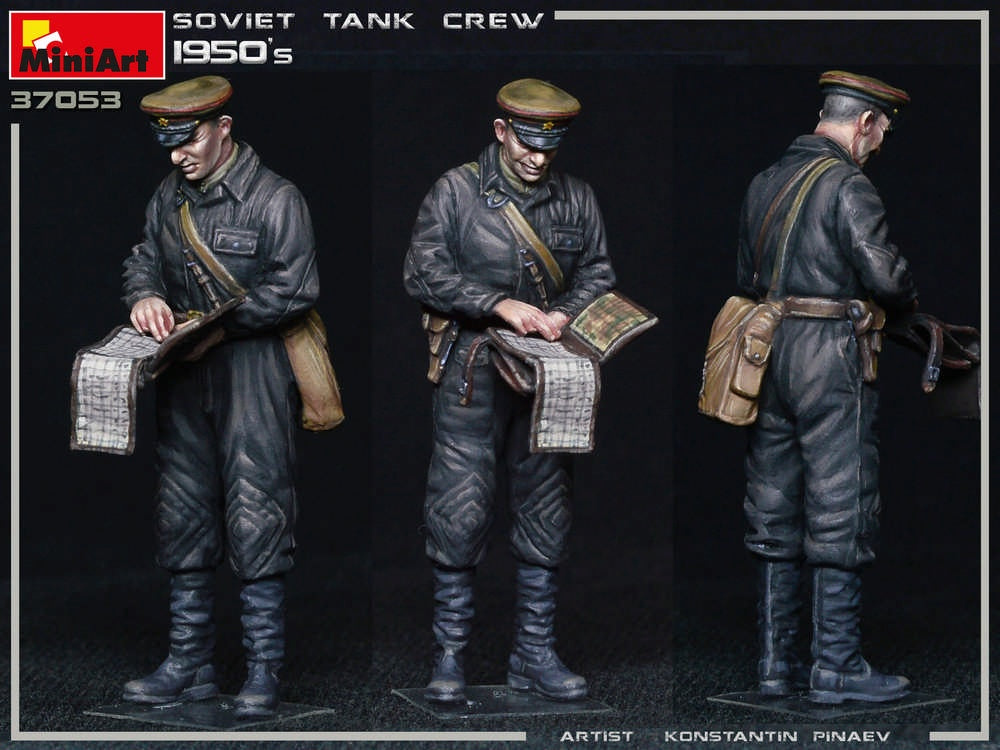MiniArt 1/35 Soviet Tank Crew 1950s | 4820183312501