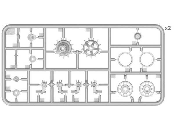 Miniart [37054] 1/35 T-54 Wheels Set. Early Type | 4820183311337