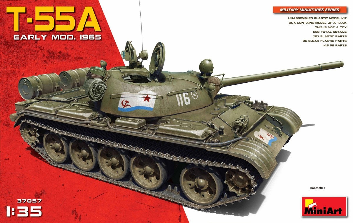 Miniart [37057] T-55A Early Mod. 1965 | 4820183311320