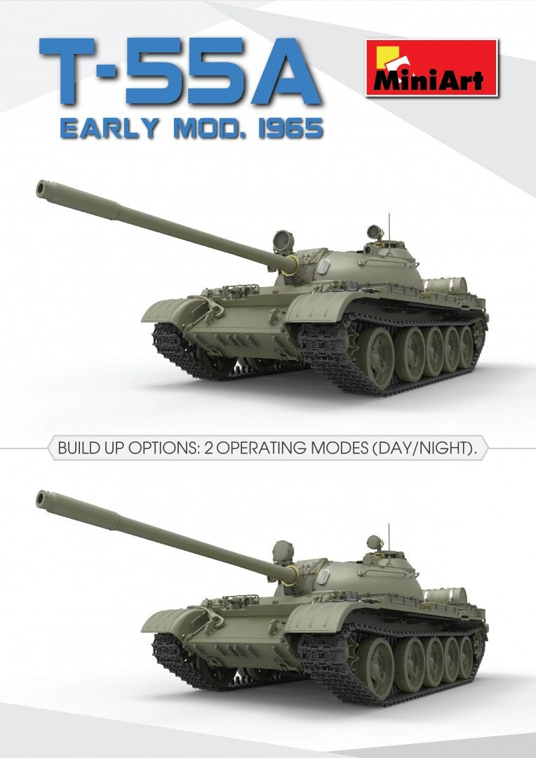 Miniart [37057] T-55A Early Mod. 1965 | 4820183311320
