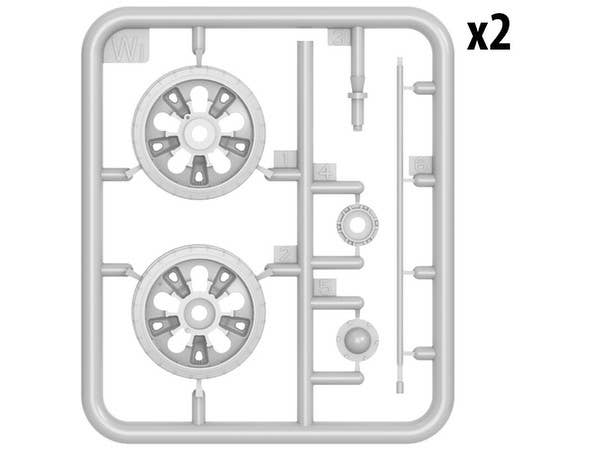 Miniart [37058] 1/35 T-55/T-55A Wheels Set | 4820183311429