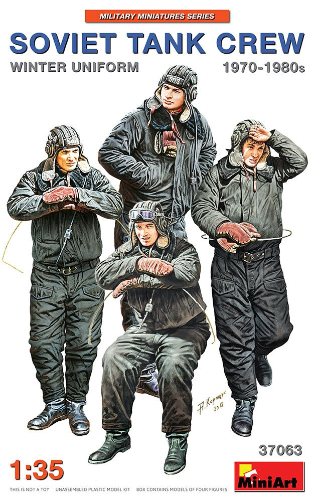 MiniArt 1/35 Soviet Tank Crew 1970-1980s. Winter Uniform | 4820183312587