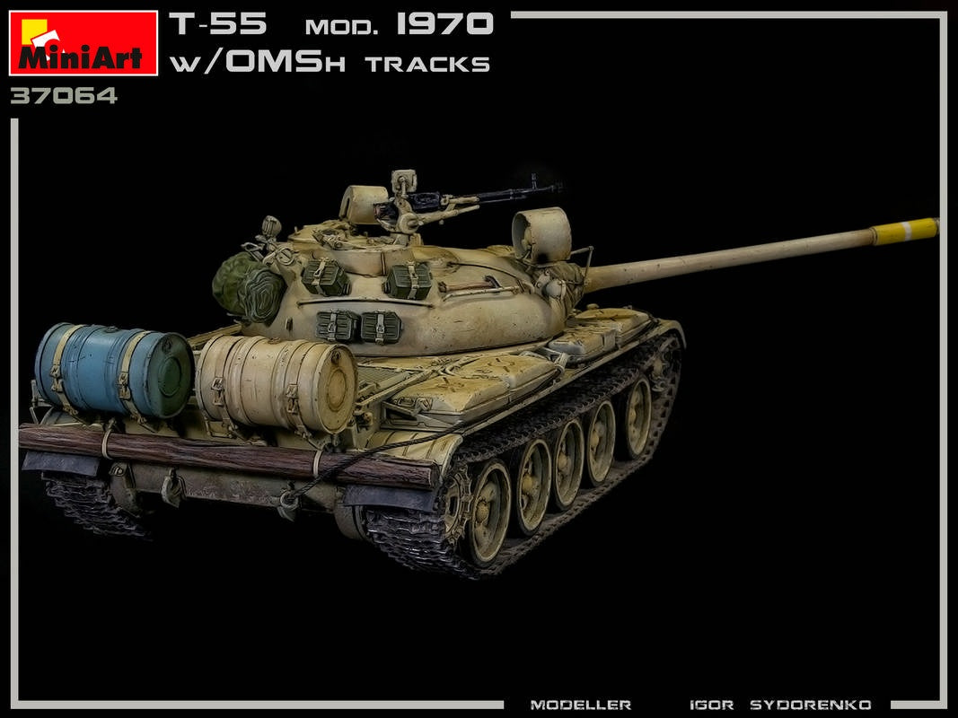 MiniArt 1/35 T-55 Mod. 1970 w/OMSh Tracks | 4820183312891