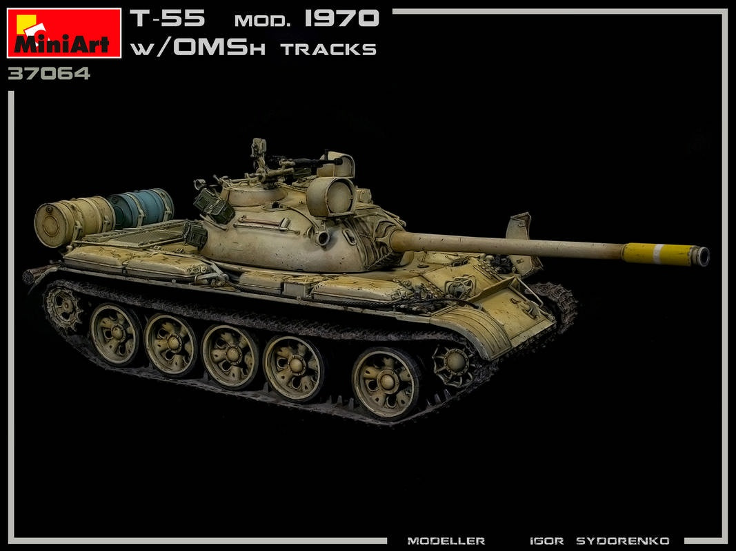 MiniArt 1/35 T-55 Mod. 1970 w/OMSh Tracks | 4820183312891