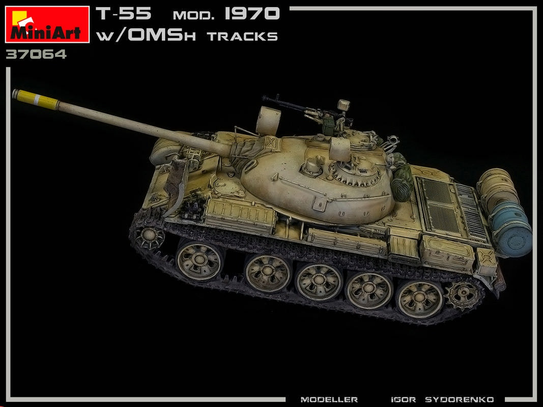 MiniArt 1/35 T-55 Mod. 1970 w/OMSh Tracks | 4820183312891