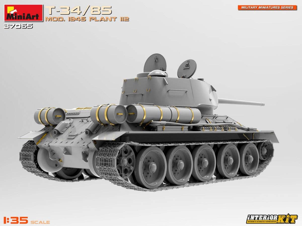 MiniArt 1/35 T-34/85 Mod. 1945. Plant 112 Interior Kit | 5905937497211