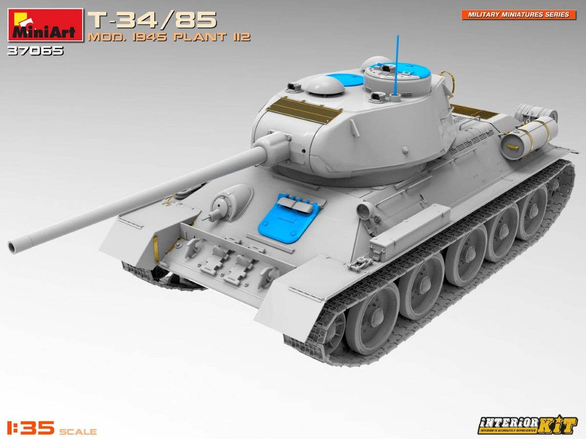 MiniArt 1/35 T-34/85 Mod. 1945. Plant 112 Interior Kit | 5905937497211
