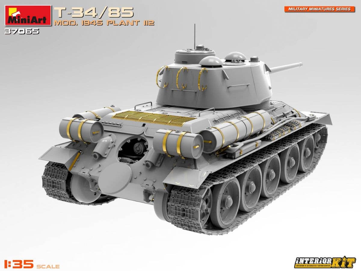 MiniArt 1/35 T-34/85 Mod. 1945. Plant 112 Interior Kit | 5905937497211