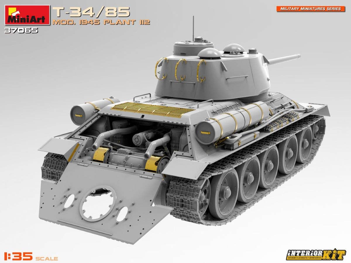 MiniArt 1/35 T-34/85 Mod. 1945. Plant 112 Interior Kit | 5905937497211