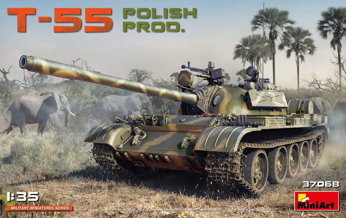 MiniArt 1/35 T-55 Polish Prod. | 4820183312709