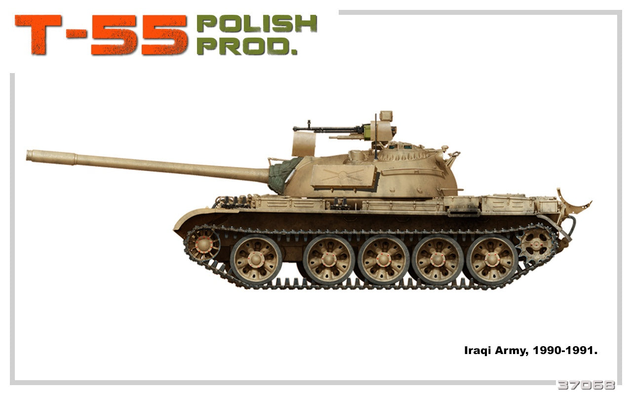 MiniArt 1/35 T-55 Polish Prod. | 4820183312709