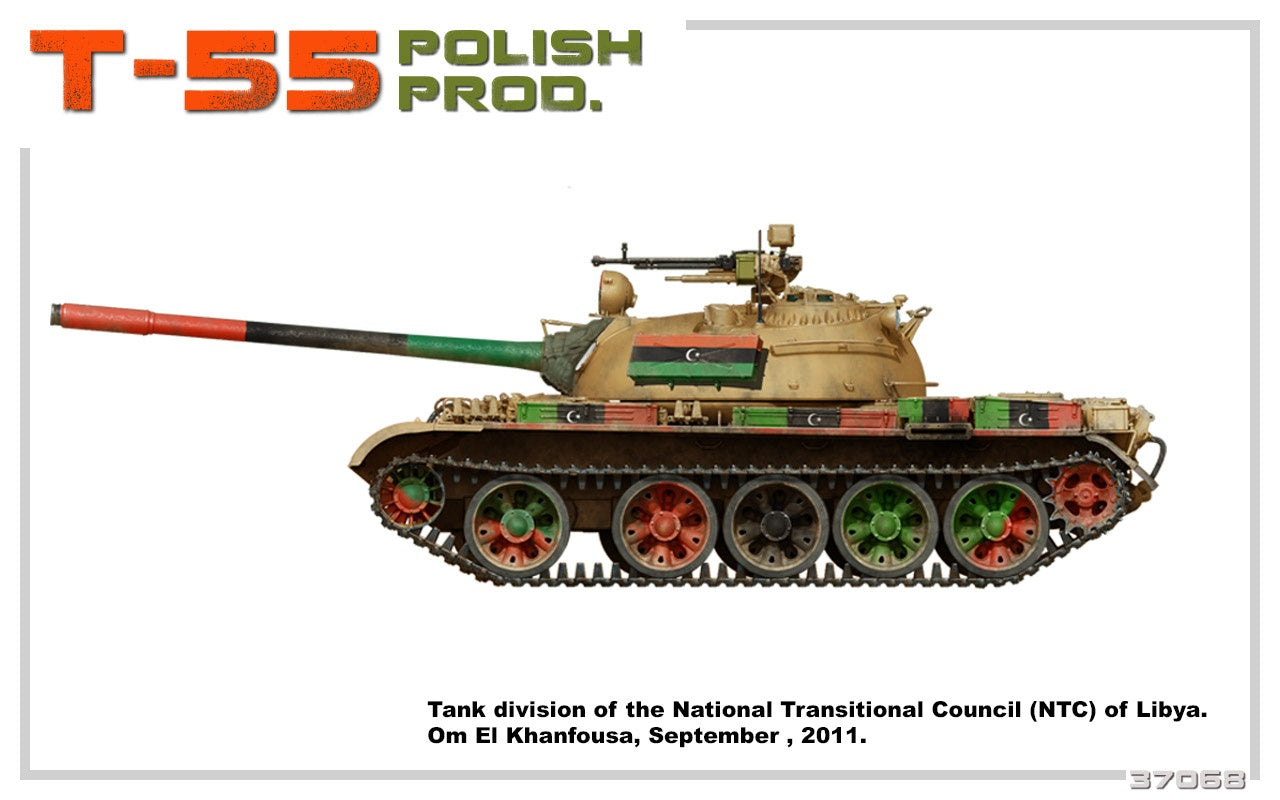 MiniArt 1/35 T-55 Polish Prod. | 4820183312709