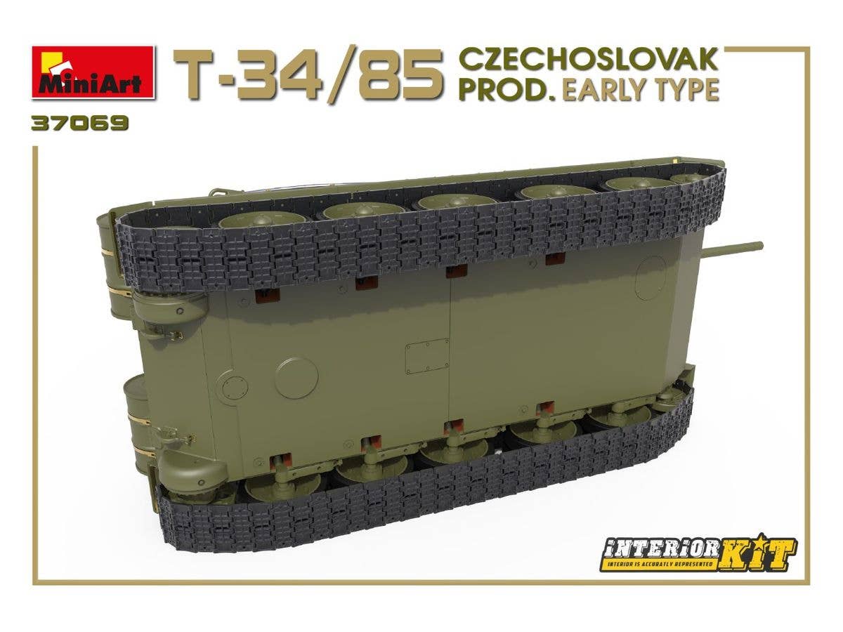 MiniArt T-34/85 Czechoslovak Prod. Early Type. Interior Kit | 4820183313201