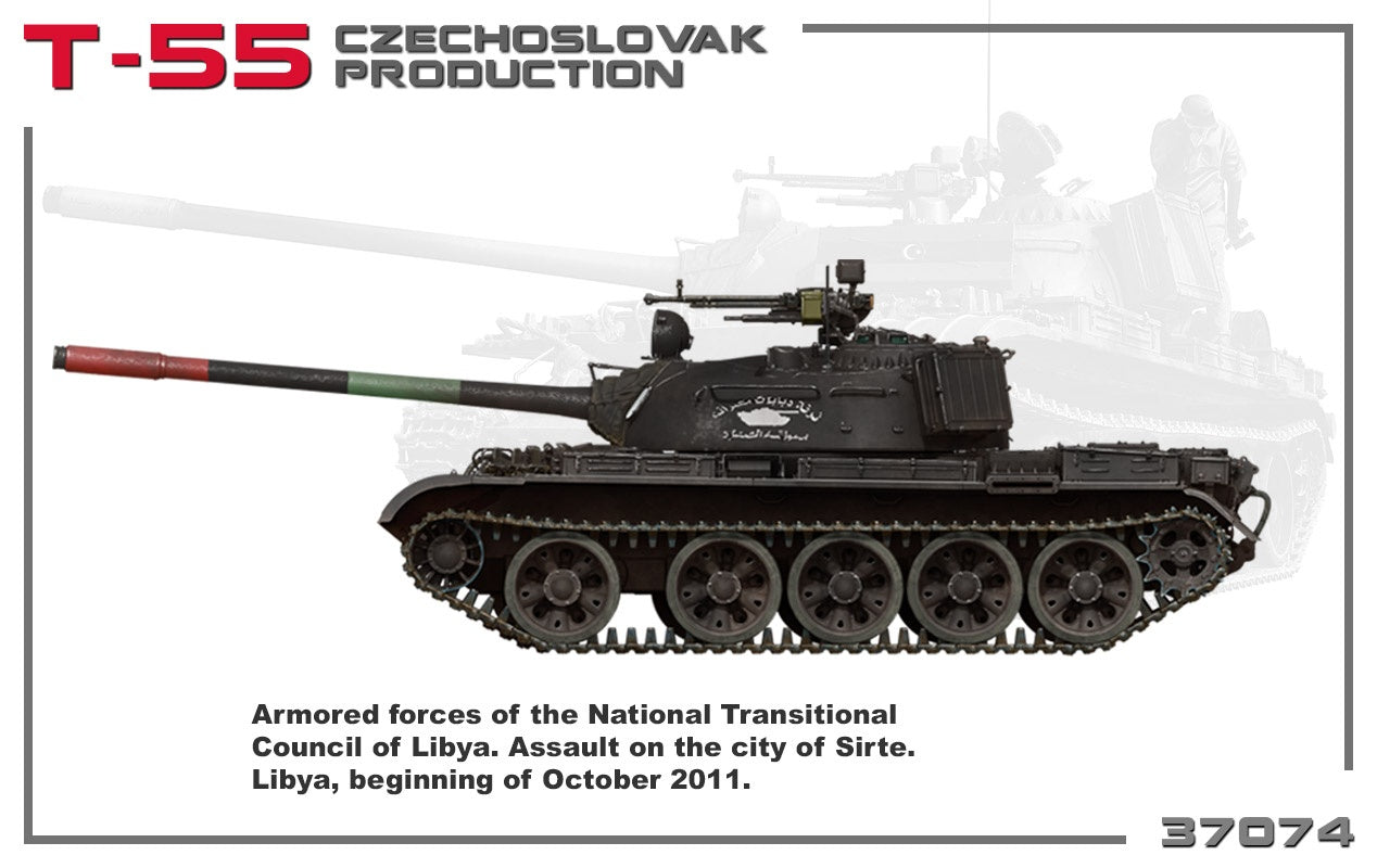 MiniArt 1/35 T-55 Czechoslovak Prod. | 4820183312778