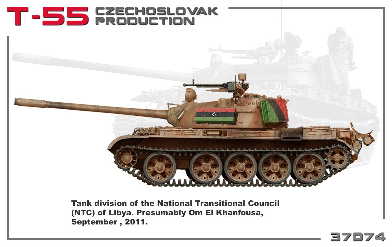 MiniArt 1/35 T-55 Czechoslovak Prod. | 4820183312778