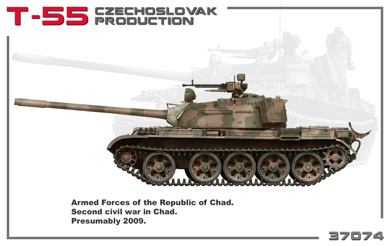 MiniArt 1/35 T-55 Czechoslovak Prod. | 4820183312778