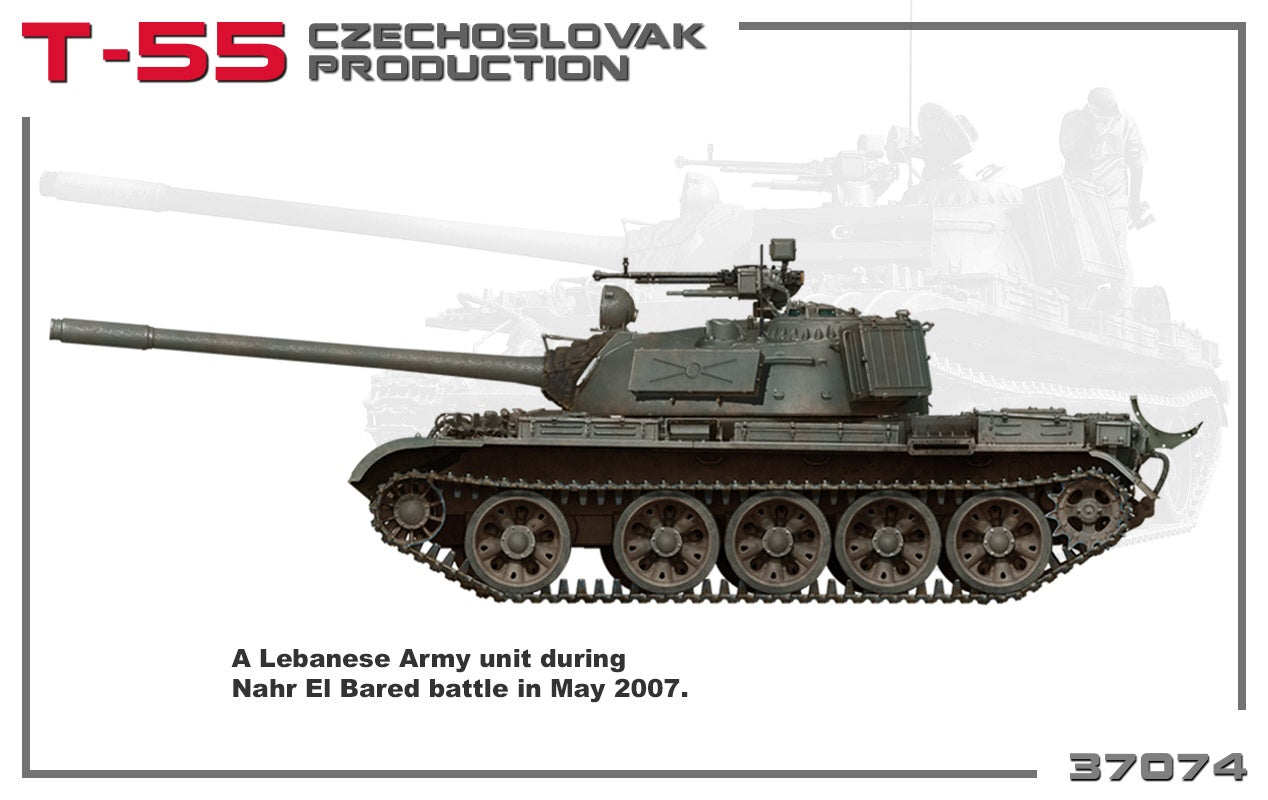 MiniArt 1/35 T-55 Czechoslovak Prod. | 4820183312778