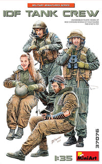 MiniArt 1/35 IDF Tank Crew | 4820183313706
