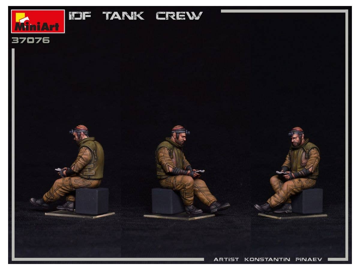 MiniArt 1/35 IDF Tank Crew | 4820183313706