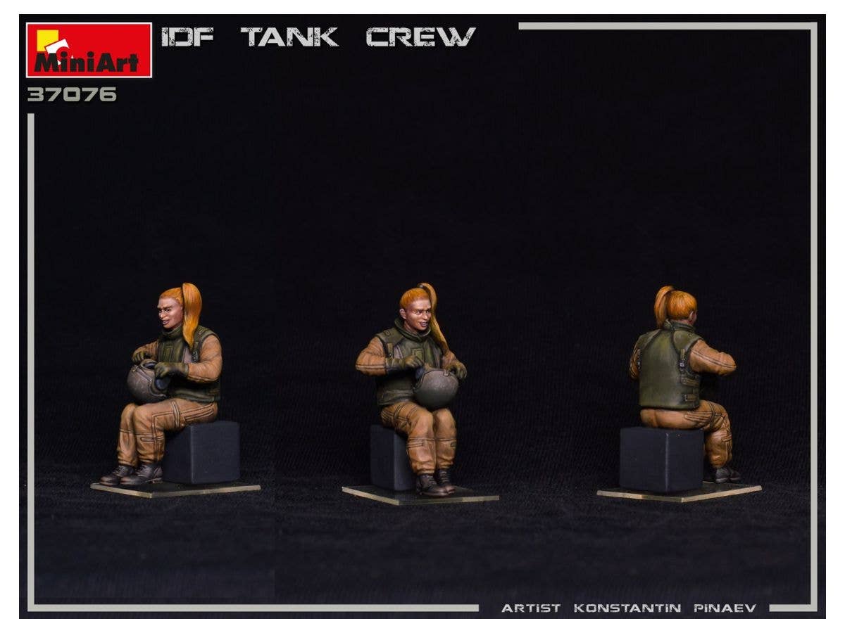 MiniArt 1/35 IDF Tank Crew | 4820183313706