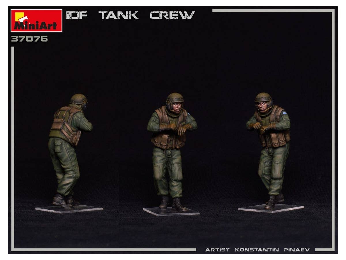 MiniArt 1/35 IDF Tank Crew | 4820183313706