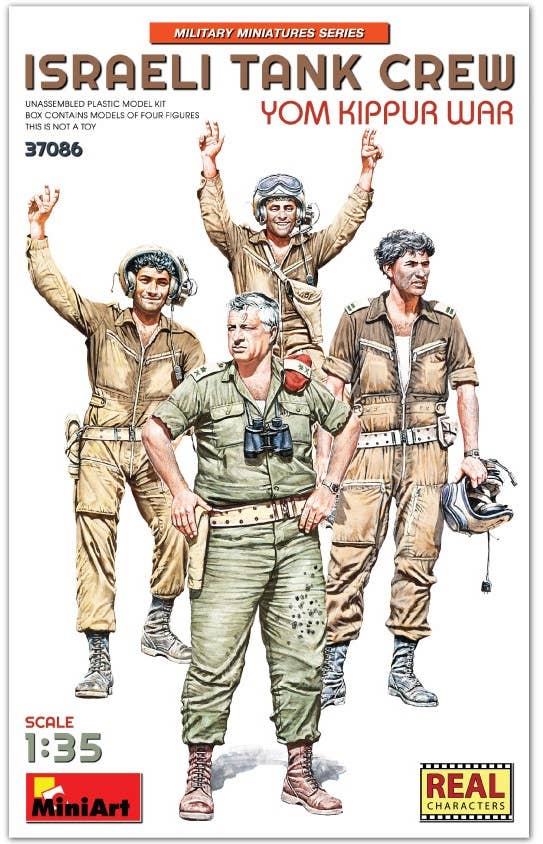 MiniArt 1/35 Israeli Tank Crew. Yom Kippur War | 4820183314147