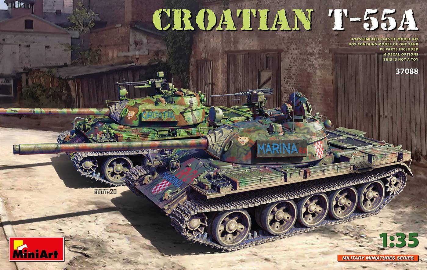 MiniArt Croatian T-55A | 4820183313041