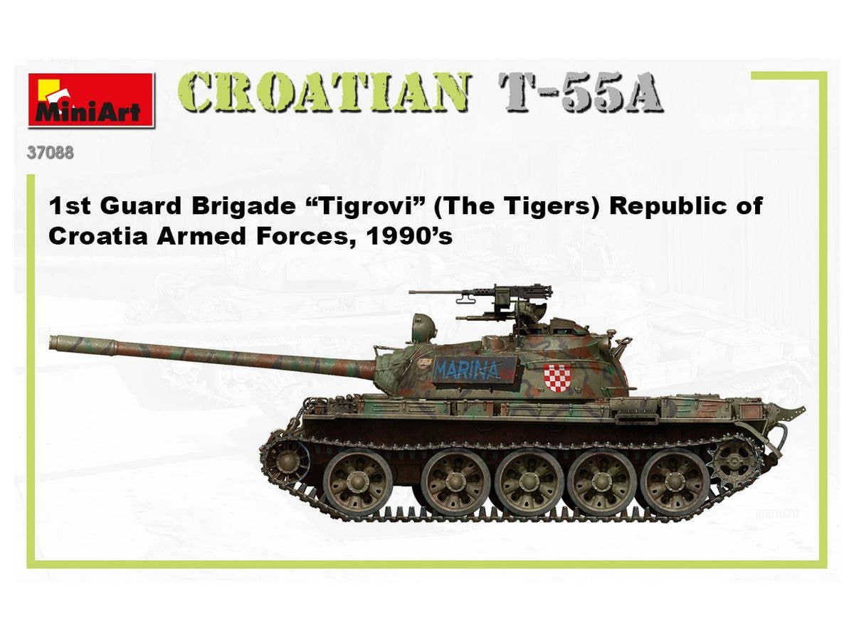 MiniArt Croatian T-55A | 4820183313041