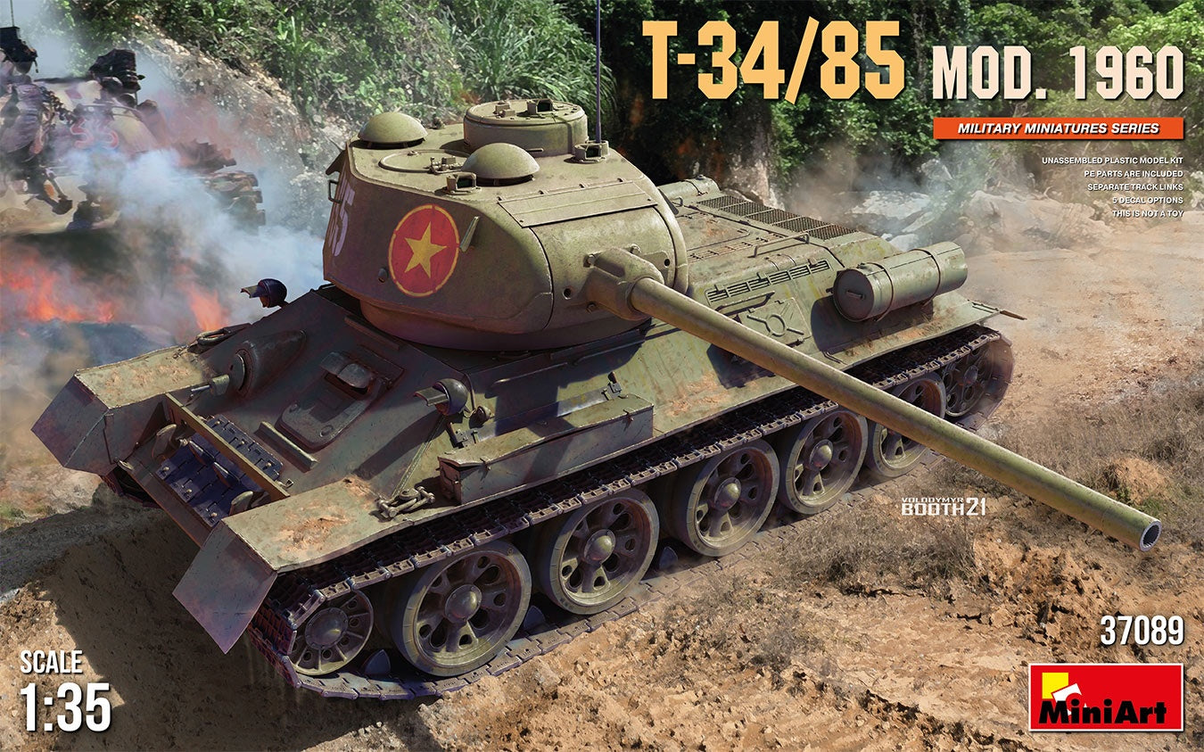 MiniArt 1/35 T-34-85 Mod. 1960 | 4820183314192