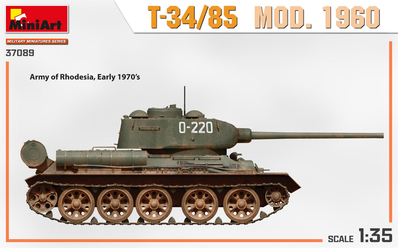 MiniArt 1/35 T-34-85 Mod. 1960 | 4820183314192