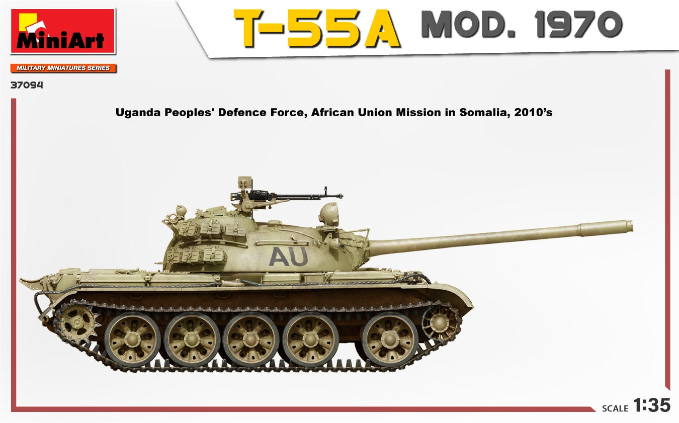 MiniArt 1/35 T-55A Mod. 1970 Interior Kit | 4820183314185