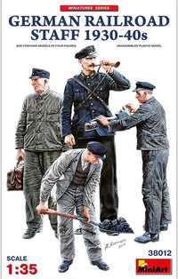 MiniArt German Railroad Staff 1930-40s | 4820183311986