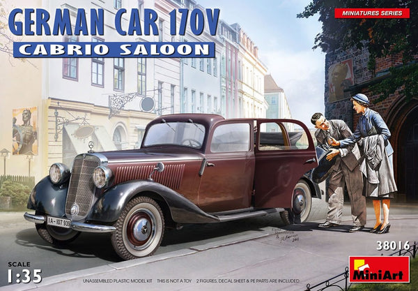 MiniArt German Car 170V Cabrio Saloon